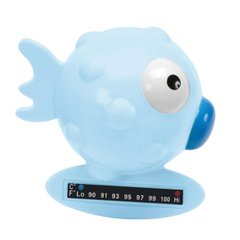 Термометр-игрушка для воды Рыбка Chicco, 0+, Голубой