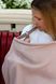 Накидка для кормления ребенка Yula mama, муслин, бежевая