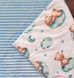 Теплый конверт-плед со съемным синтепоном и бантом, BabyStarTex, голубой плюш/мишки спят на голубых облачкам, Мальчик, 90х80