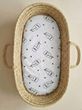 Наматрасник непромокаемый в коляску BabyStarTex, 35х75см, белый/бутылочки Milk с трубочкой, Унисекс, для коляски