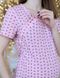 Пижама TRIANGLE для беременных и кормящих мам со штанами (розовый/капучино), 42-44