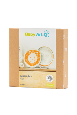 Коробочка с материалом для создания отпечатков Львенок Baby Art, Унисекс