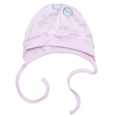 Чепчик для новорожденных Основной ассортимент Minikin, футер, 41, розовый/желтый