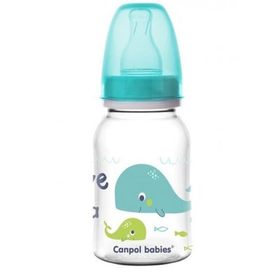 Пляшечка антиколікова Love&Sea Canpol Babies, (3-12 міс), 120 мл, Унісекс, Ментол, 120мл