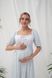 Святкова сукня для вагітних і годуючих на літо Briella Юла мама, блакитні квіти на білому, M