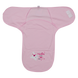 Пеленка-кокон на липучке с шапочкой Лапочка зайка Minikin, футер, Девочка, Розовый