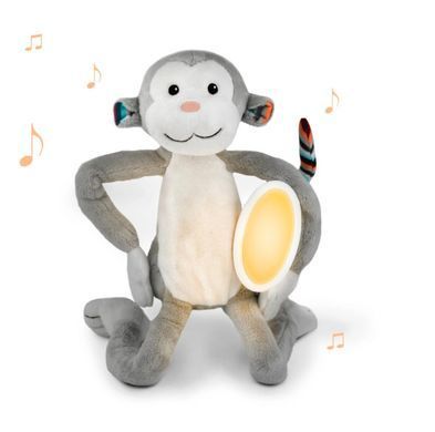 Мягкая игрушка ночник успокаивающая МАКС Обезьянка ZAZU, Унисекс