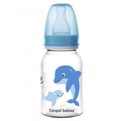 Пляшечка антиколікова Love&Sea Canpol Babies, (3-12 міс), 120 мл, Хлопчик, Блакитний, 120мл