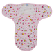 Пеленка-кокон на липучке с шапочкой Лапочка зайка Minikin, футер, Девочка, розовый с рисунком