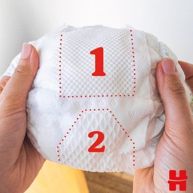 Підгузки для новонароджених Huggies Extra Care 1 2-5 кг, 1уп/50шт, 1, 50 шт, 3-5 кг