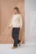 Джинси для вагітних з розрізом Kloe Yula Mama, чорні зі сніжним ефектом, S