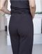 Пижама для беременных и кормящих мам с брюками (черный), кулир, 42-44