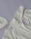 Комплект зростаючий боді штанці та шапочка SIMPLE Minikin, інтерлок, Унісекс, молочний, 50-56
