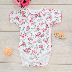 Боді з коротким рукавом для дівчаток Sweet Baby Minikin, інтерлок, 62, цветы