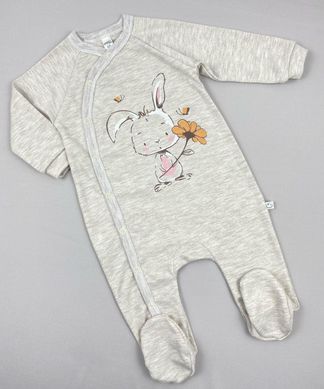 Комбінезон для малюків Sunny bunny Mario Kids, інтерлок, бежевий, Унісекс, 68