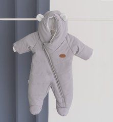 Демисезонный теплый комбинезон для малышей Bellissimo Kids Fantasy, серый, Унисекс, 62