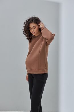 Свитшот для беременных и кормящих Kloya Yula mamma, латте, M