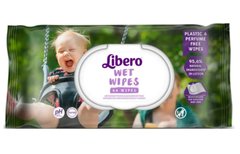 Вологі серветки Libero Wet Wipes, 1уп/64 шт, 64шт