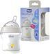 Бутылочка для кормления пластиковая Chicco Natural Feeling Color 150 мл 0 м+, Унисекс, Бежевый, 150мл