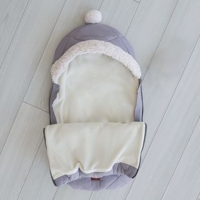 Зимний конверт кокон Baby Kids Fantasy, серый, Унисекс