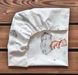 Простынь для детской кроватки на резинке Babystartex, 120х60см, хлопок, белая/мишки на облачке с шариками, Мальчик