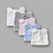 Шапочка для новонароджених BabyStarTex, інтерлок, Хлопчик, Блакитний, 56