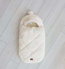 Зимовий конверт кокон Baby Kids Fantasy, молоко, Унісекс