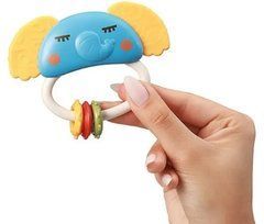 Брязкальце для дітей Rattle Elephant Babyono, слоненятко, Унісекс