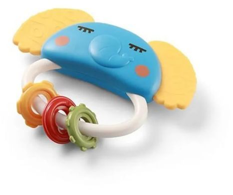 Погремушка для детей Rattle Elephant Babyono, слоник, Унисекс