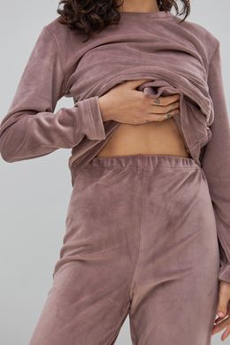 Теплая пижама для беременных и кормящих HYGGE Yula mama NW-5.13.1, фрезовая, S