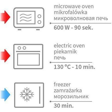 Грелка из косточек вишни и ароматом лаванды Babyono, Унисекс, серый