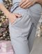 Пижама для беременных и кормящих мам (серый), поливискон, 46-48
