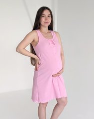 Сорочка на роды в родзал (розовая), кулир, 42-44