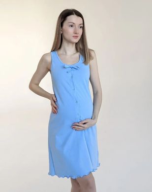 Сорочка для пологів у родзал (блакитна), кулір, 42-44
