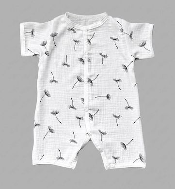 Муслиновый песочник для мальчика Babystartex, муслин, одуванчики, Унисекс, 56