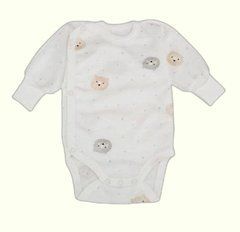 Боди для новорожденных Baby Bear Minikin, футер, медвежонок, Унисекс, 56