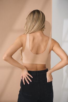 Топ для беременных и кормящих Stefania Yula mama, бежевый, S