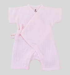 Муслиновый комбинезон для малышей Кимоно Minikin, муслин, розовый, Девочка, 56