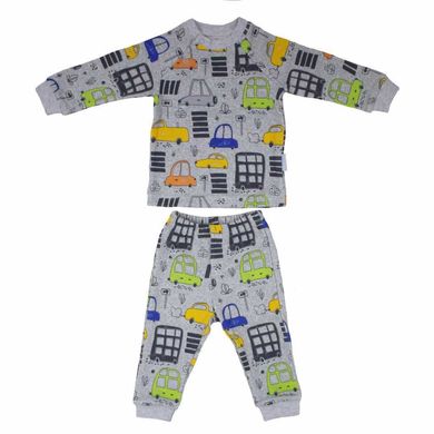 Пижама для мальчика Машинки Mario Kids, интерлок, 80
