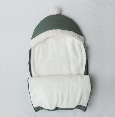 Зимовий конверт кокон синтепух Iceberg Kids Fantasy, оливка, Унісекс