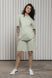 Трендовый костюм футболка и шорты для беременных и кормящих Mikaela Yulla mama, светлая оливка, S