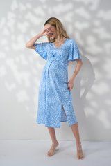 Сукня для вагітних і годуючих Vanessa Юла мама, блакитна, S