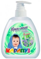 Крем-мыло для новорожденных 5 трав Карапуз, 190мл