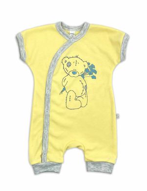Пісочник для малюків Teddy Mario Kids, інтерлок, жовтий, Унісекс, 62