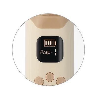 Аспіратор для носа дитячий електронний з LCD екраном та мелодіями BabyOno, 3 режима, з насадками, бежевий