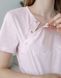 Сорочка для вагітних та годуючих MOMDAY (пастельний рожевий), кулір, 50-52