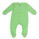 Комбинезон однотонный закрытые ручки Все в тон Minikin, интерлок, салатовый, Унисекс, салатовый, 56