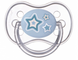 Пустышка силиконовая круглая Newborn Baby Canpol Babies, 0-6мес, Мальчик, Голубой, Круглая
