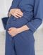 Домашній комплект для вагітних і годуючих мам (синій), кулір, 54-56