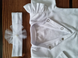 Комплект на выписку для девочки боди, ползунки, повязка Babystartex, интерлок, белый, Девочка, Белый, 68-74